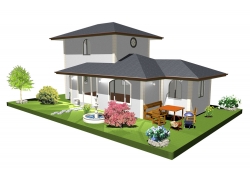 3d房子模型设计