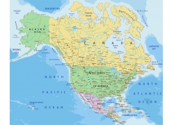 美洲地图