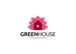 绿色家居logo设计