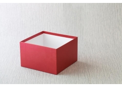 简约红色盒子礼物盒
