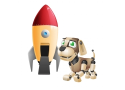 火箭和机器狗