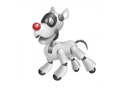 卡通3D机器狗