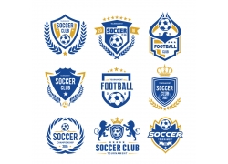 蓝色足球俱乐部标志