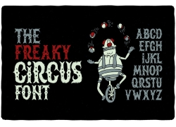 THE FREAKY CiRCUS FONT