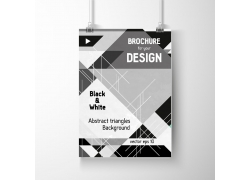 黑白海报设计