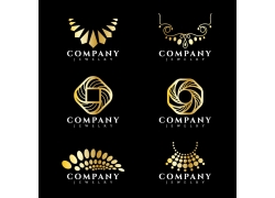 金色高档珠宝logo设计