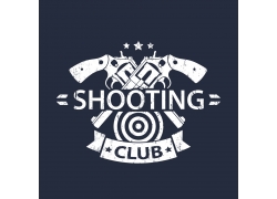 射击俱乐部标志