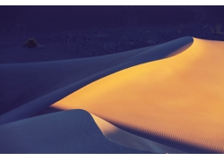 沙漠沙包荒漠风景